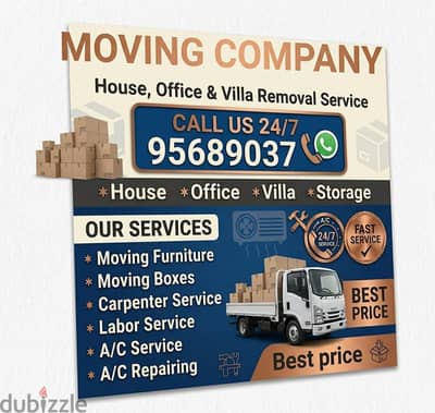 professional Movers packers House shifting office shifting all oman