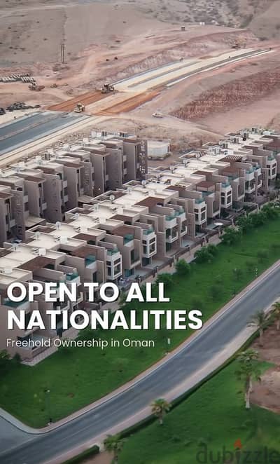 4+1 Townhouse with private swimming pool for sale in Muscat Hills