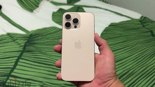 iPhone 16 Pro Max-256 GB- Arabic -not open waterproof Have 79% Battry