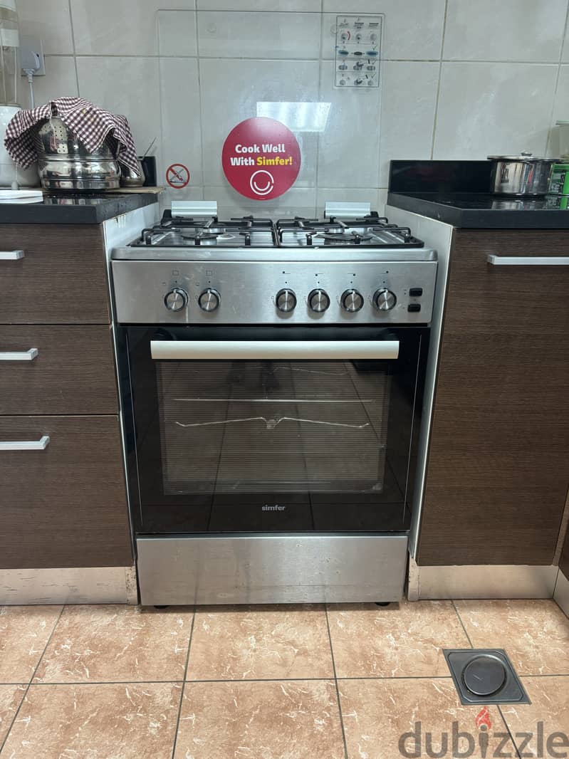Simfer Gas Cooking Range 60x60 cm 1