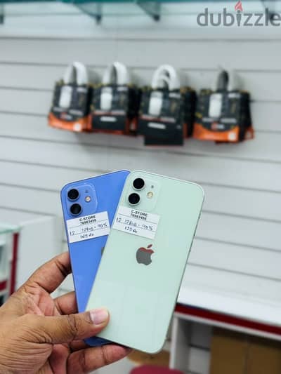 Apple - iPhone 12 -128 GB - All Great performance ايفون