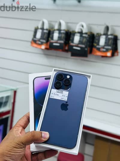 Apple - iPhone 14 Pro Max -256 GB - Box piece- Nice device ايفون