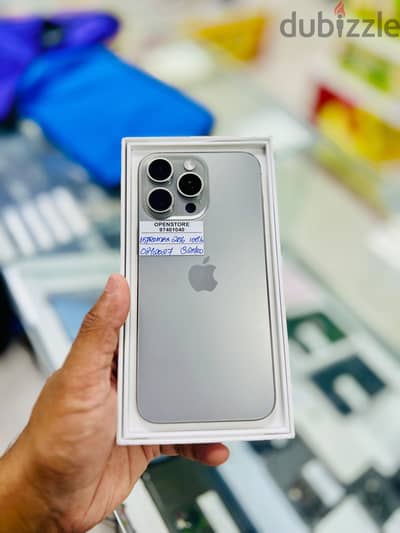 Apple - iPhone 15 Pro Max -256 GB - Admirable performance phone ايفون