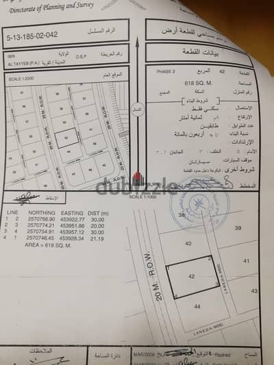 أرض سكني تجاري سياحي رياضي للاستثمار/للايجار في منطقة الوادي الكبير