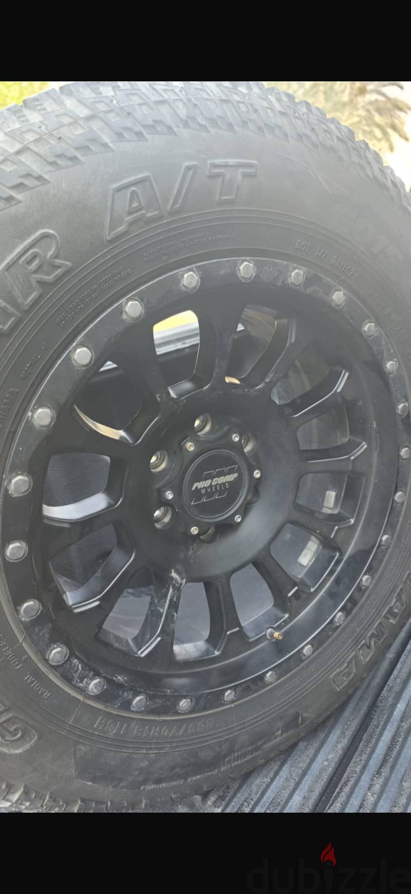 Pro camp rims orginal with yokohama tiers 1