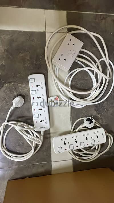3 pieces extension cables