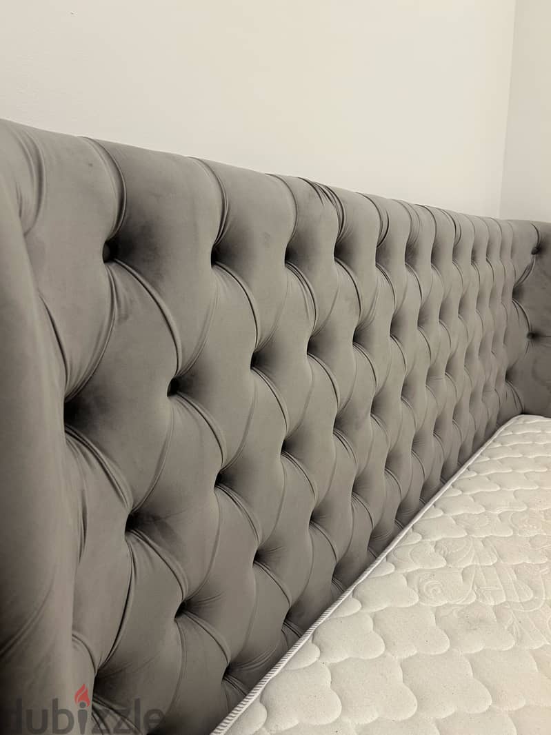 Super king bed 200x200cm with comfy mattress 8