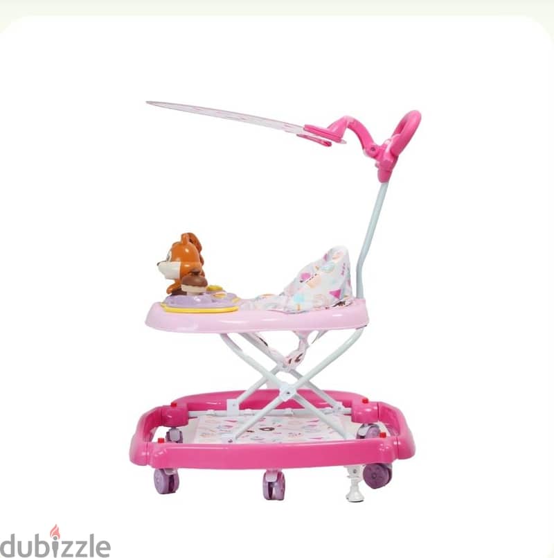 unpacked,First Step A25 Baby Walker, Pink, 609TPB 1