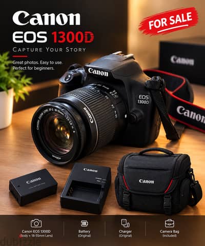 Used Camera for Sale 1300D