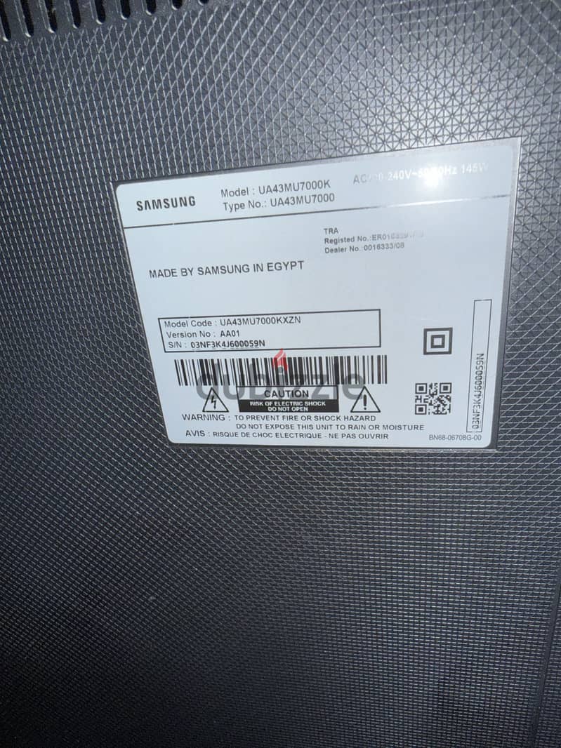 Samsung 43 Inch UHD LED 1