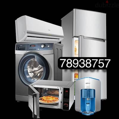 Ac Washiing Machiine and Refrigerator