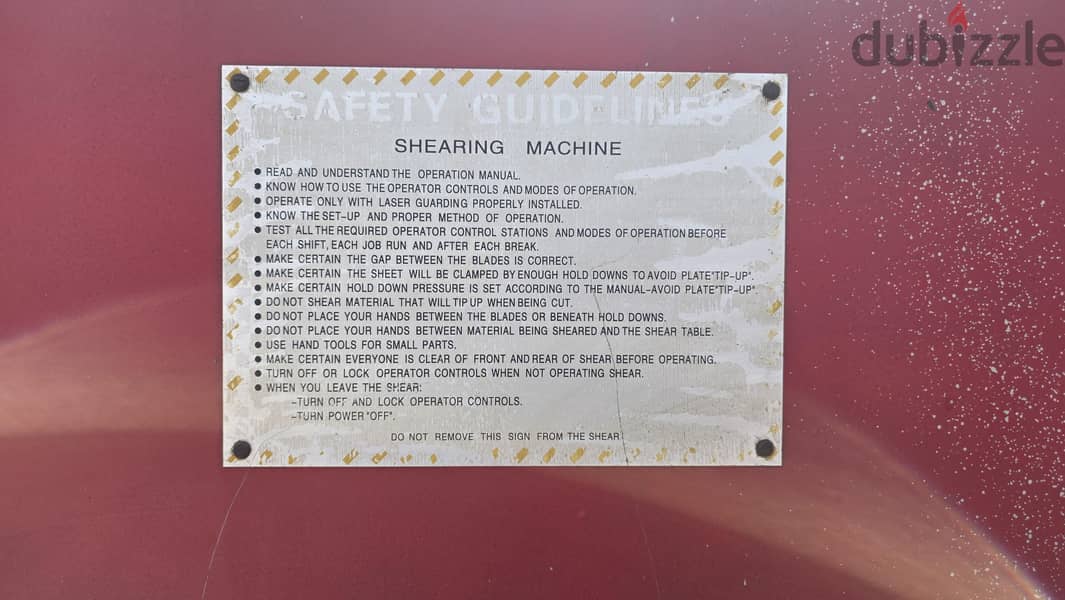 Shearing Machine 7