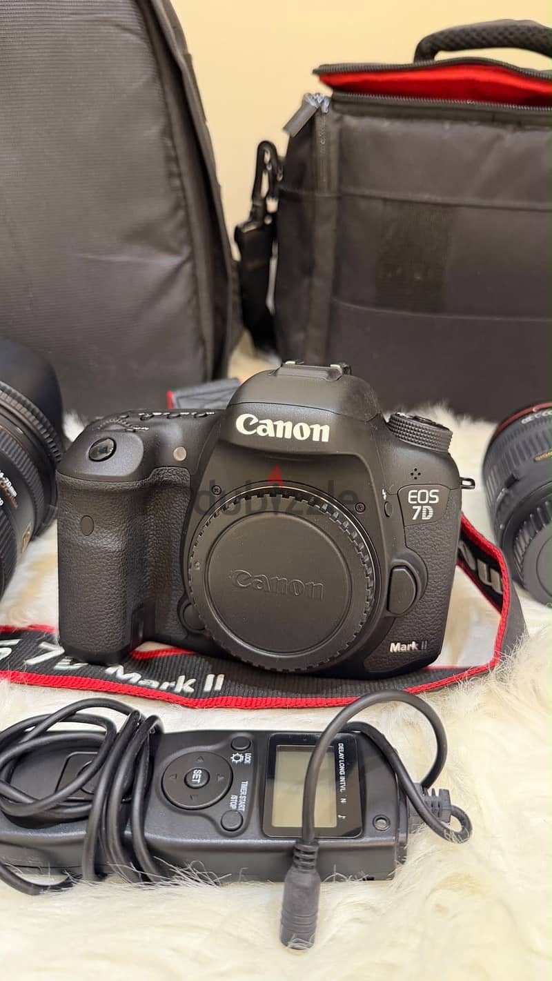 Canon EOS 7D Mark II + GoPro 10
