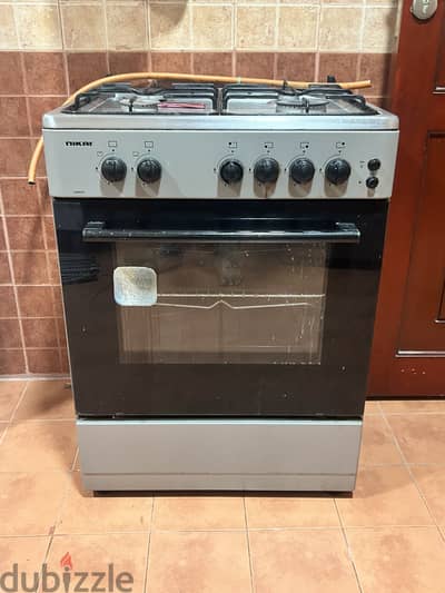 4 burner cooking range