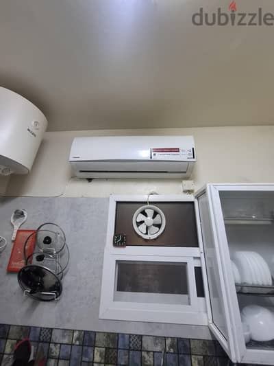 Panasonic split 2T & 1.5T, General window 3Acs