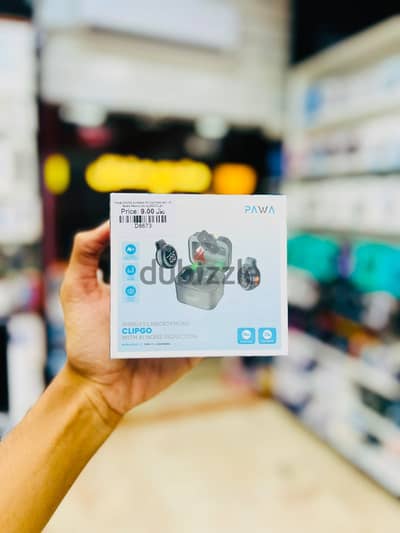 Brand New Pawa ClipGo Microphone in Oman | Powerful Audio | Call: 94777095