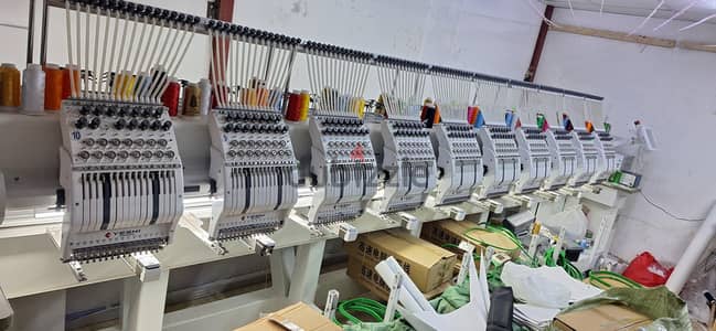 Embroidery Machines sale 10 head 15 needles