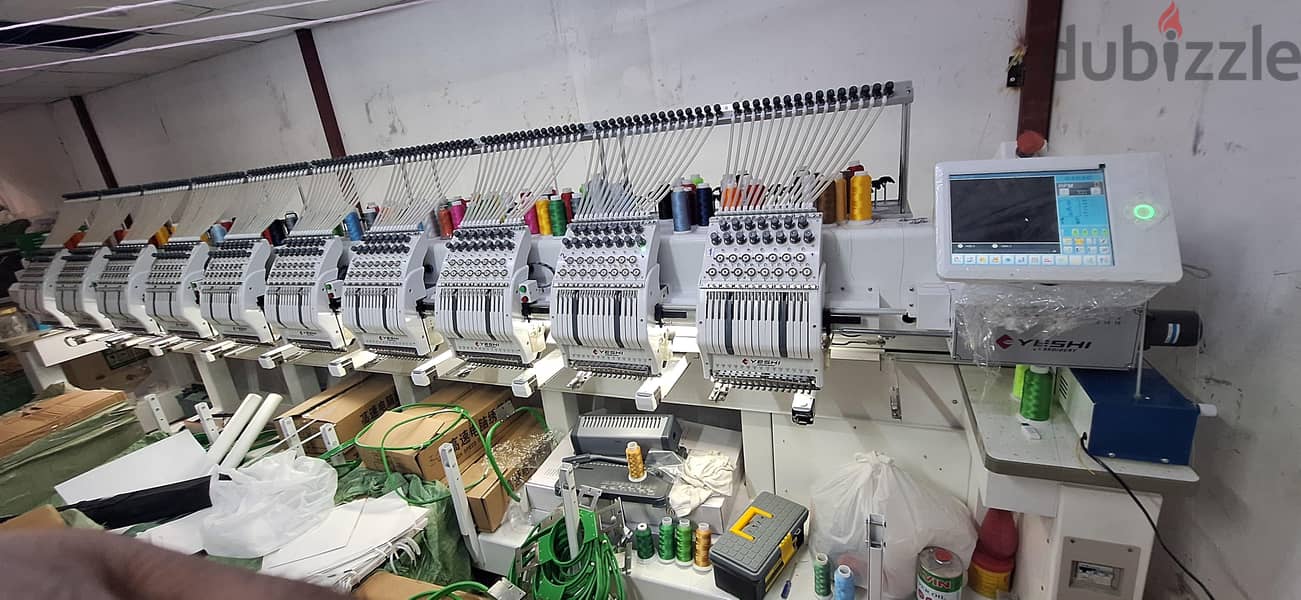 Embroidery Machines sale 10 head 15 needles 2