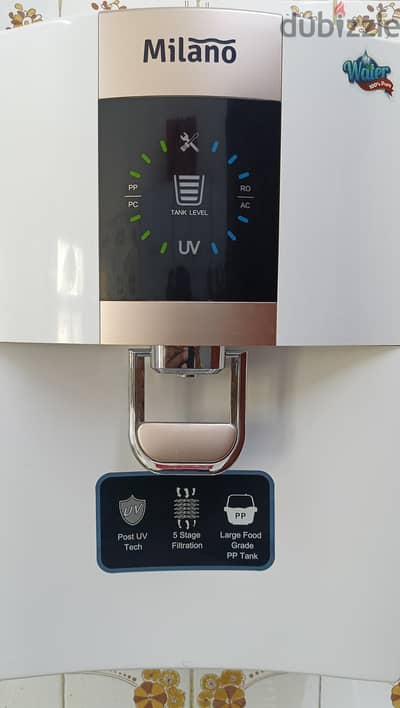 Milano RO+UV water purifier ready for sale