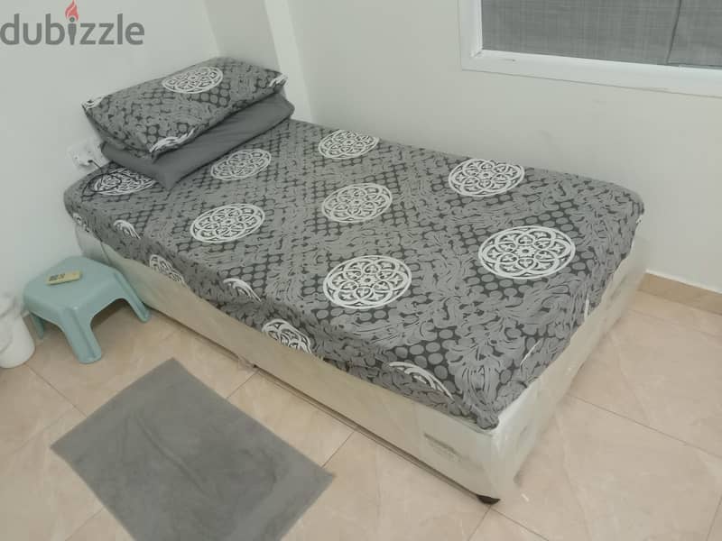 Single Bed With Mattress Good Condition Available 1