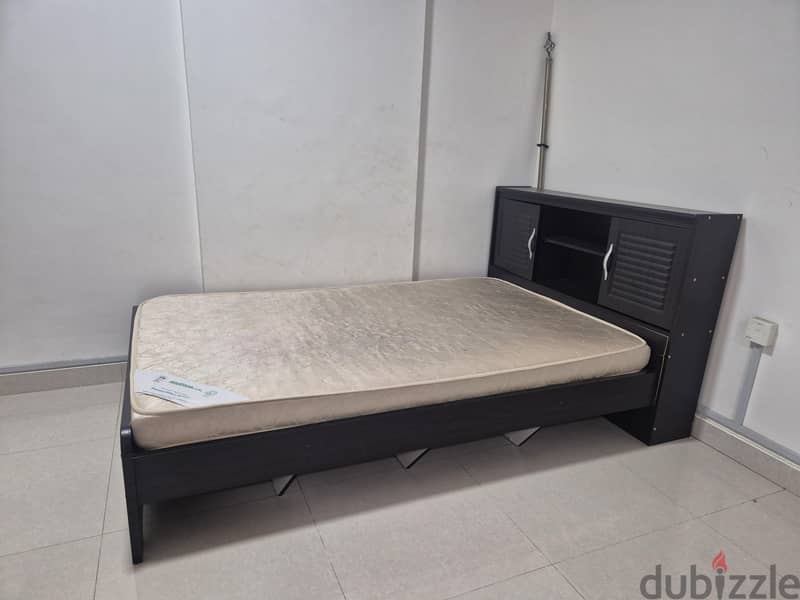 double bed with mattress 2