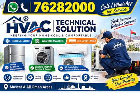 AC Repair,Fridge,Maintenance Services,Al Khuwair,Ghubra,Bawshr,24/7