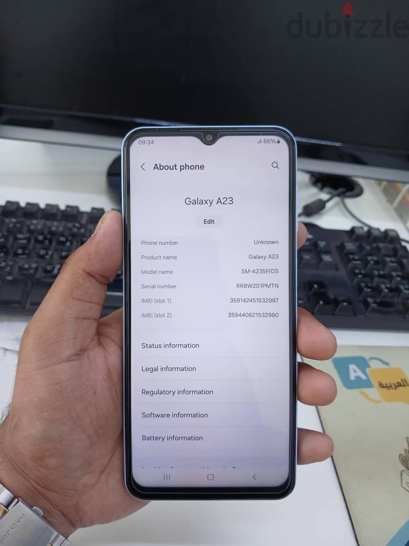 Galaxy A23 6/128gb Single sim 5