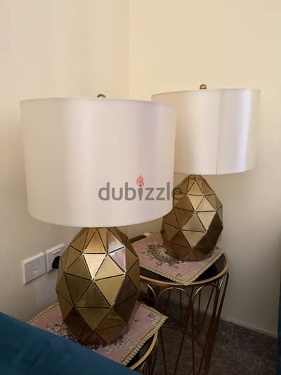 Two lamps available from sale in Muscat