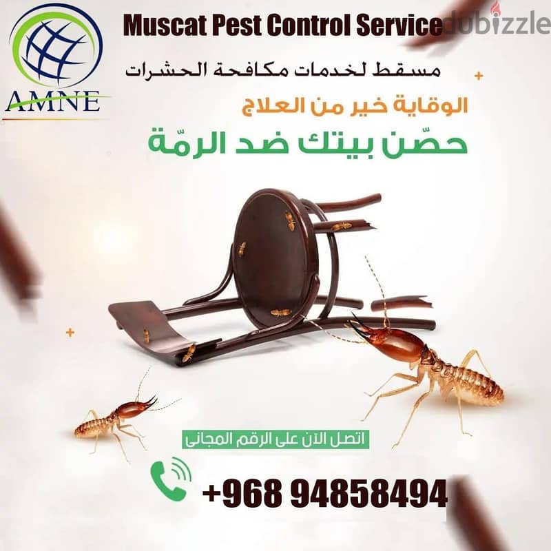 Professional & Guaranteed Pest Control Services in Muscat | Fast&Safe 2