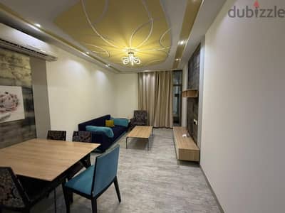 A fully furnished apartment is available in Bousher, Al Maha Street.