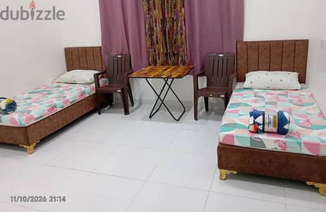 For Monthly Rent | Furnished Private Rooms in Al Maabilah – First Exit, Al Nuzha