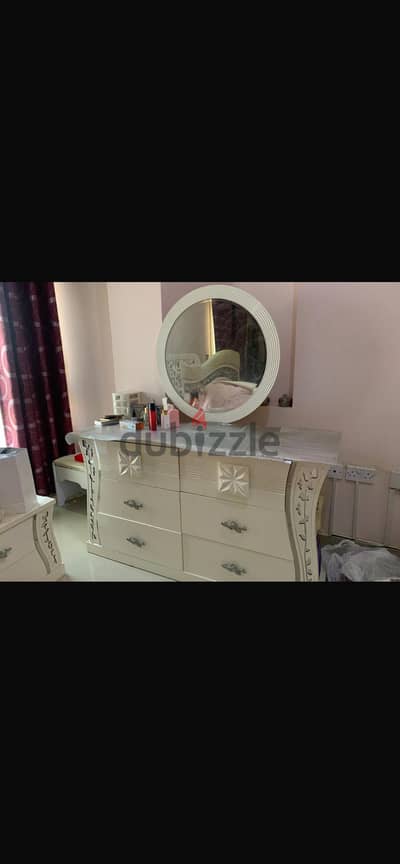 Urgent sale dressing table and bed