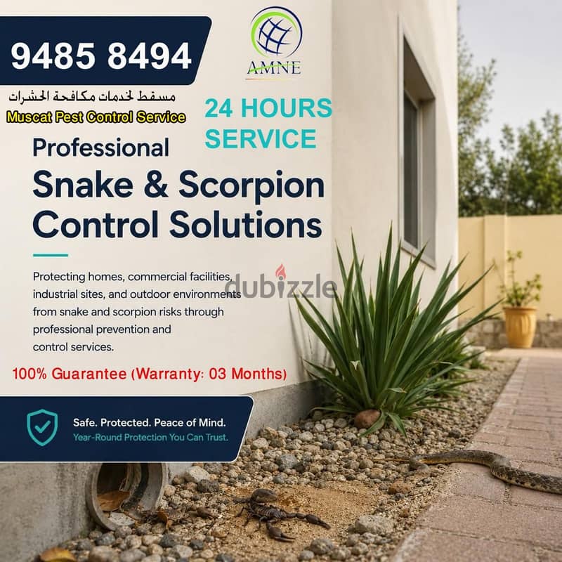 Professional & Guaranteed Pest Control Services in Muscat | Fast&Safe 2