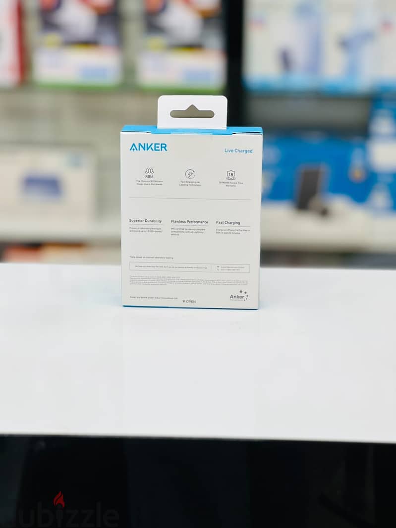 Brand New Anker 322 Lightning Cable in oman | Fast Charging 1