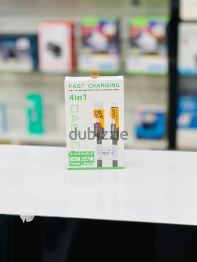 Brand New 4-in-1 Multi Charging Cable in oman | Fast Charging