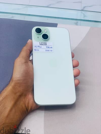 Apple - iPhone 15 plus -256 GB - Absolutely Fine piece ايفون