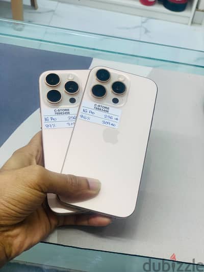 Apple - iPhone 16 Pro -256 GB - All Good and Great device ايفون