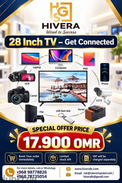 TV +Monitors in offer