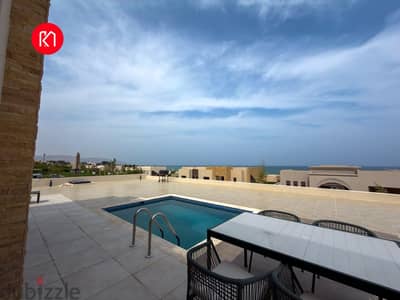 Furnished Sea-View Villa with Private Pool | Sifah | BF2-316
