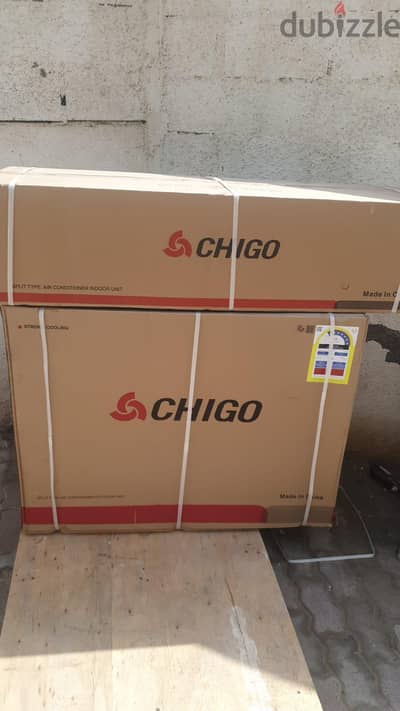 unused 2.5 ton chigo split Ac for sale