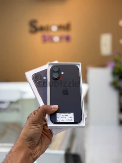 Apple - iPhone 16 - 128 GB - ايفون - All good working- Warranty piece