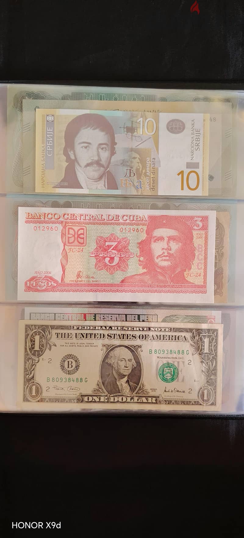 54 Banknotes Album with 24 countries 1