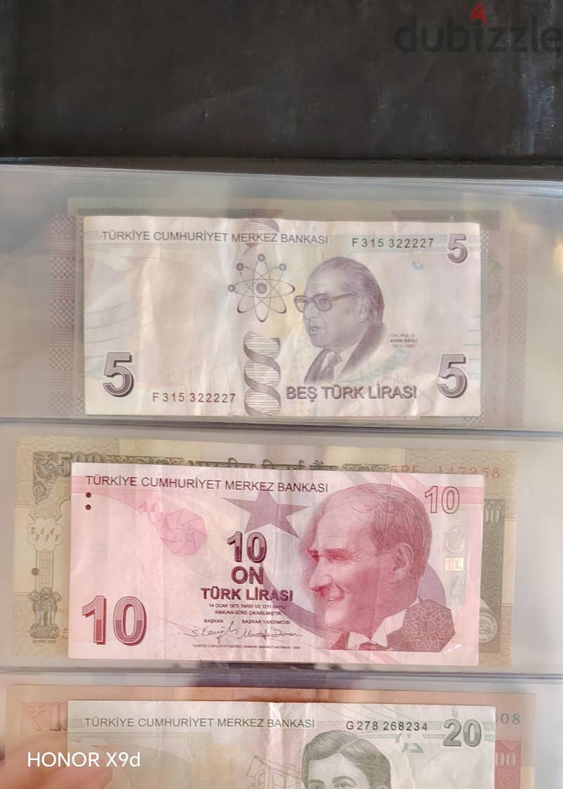 54 Banknotes Album with 24 countries 4