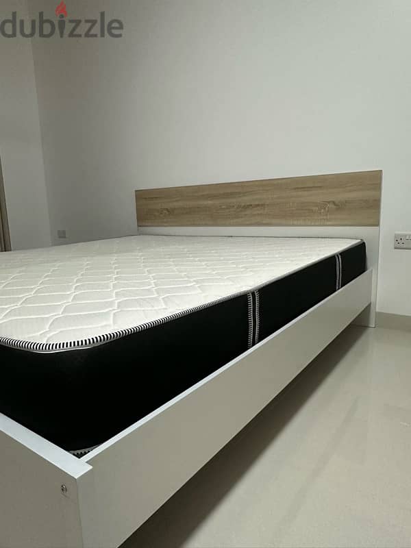 bed with sheet for sale 6 months used from danube home 3