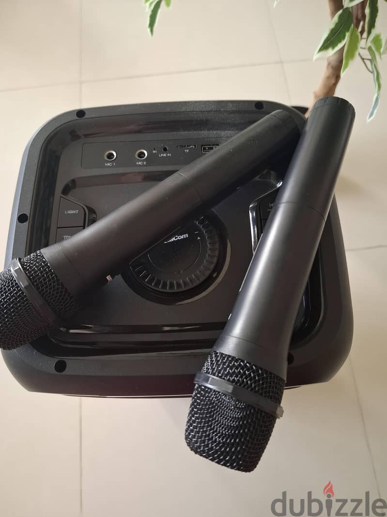 Mediacom Party Speaker with 2 Microphones 1