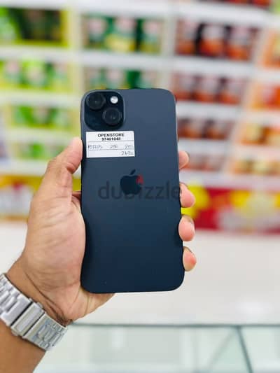 Apple - iPhone 15 plus -256 GB - Awesome condition piece ايفون