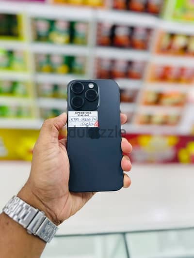 Apple - iPhone 15 Pro -256 GB - Super condition piece ايفون