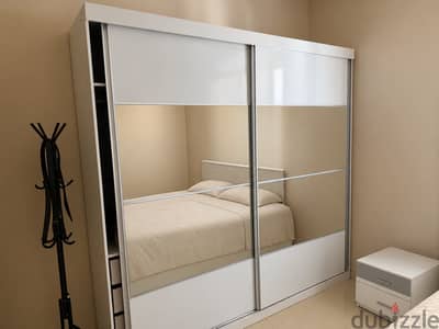 6 door Glass Sliding Door Wardrobe
