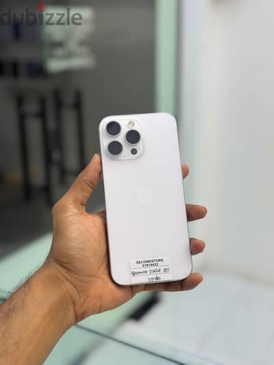 Apple - iPhone 16 Pro Max -256 GB - Good piece available ايفون