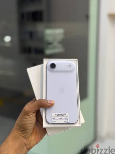 Apple - iPhone 17 Air-256 GB - Fine device,warranty 1/27 ايفون